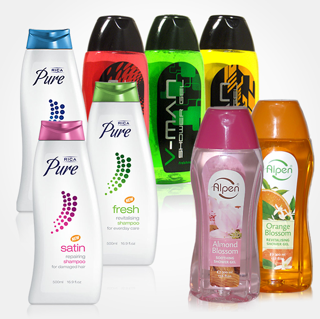 Private label Shower products